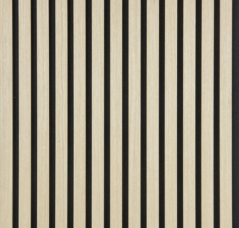 Acoustic Wood Panels 244x52 cm Harmony Max - Ash - HomeHarmony.eu