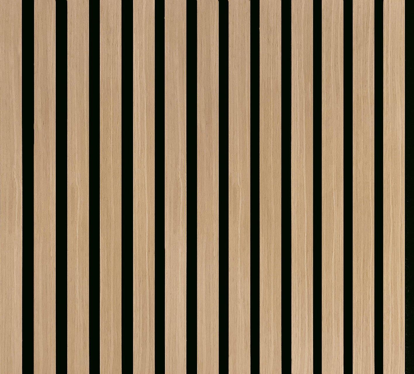 Acoustic Wood Panels 244x52 cm Harmony Max - Light Oak BEST BUY ✅ - HomeHarmony.eu
