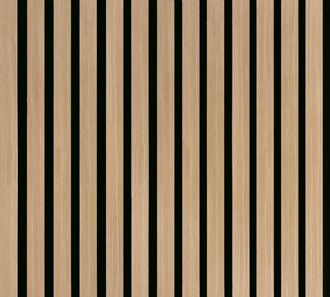 Acoustic Wood Panels 244x52 cm Harmony Max - Light Oak BEST BUY ✅ - HomeHarmony.eu