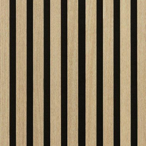 Acoustic Wood Panels 300x60 cm Harmony Premium - Ash - HomeHarmony.eu